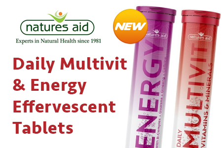 New Effervescents from Natures Aid